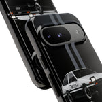 AE86 Phone Case, White 85 JDM Drift Icon Stripe Studio Cover