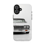 White Impala Phone Case, Classic 64 Lowrider Style Cover, Gift for Guys
