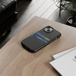 Blue C7 Z06 Sports Car Tough Phone Case Track Style Cover Gift