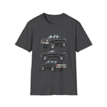 Black 1978 Chevy K10 Pickup T-Shirt | Classic Truck Illustration Tee