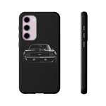 1969 Camaro Black Restomod Front Tough Phone Case Cover Gift