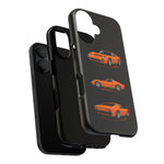 Orange Miura Classic Supercar Tough Phone Case - 3 View