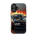 Firebird Trans Am Black Gold Eagle Art Tough Phone Case