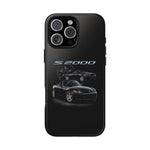 Black S2000 Roadster Collage JDM Tough Phone Case Cover Gift