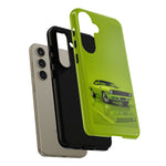 Green Cuda Muscle Car phone case for Gear Heads