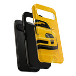 Yellow Supra Phone Case, MK4 90s JDM Legend Tough Protective Cover for Men