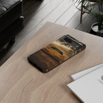 C5 Z06 Corvette Phone Case, Yellow Golden Hour Trail Cover