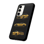 Gold Fairlady Z Classic Sports Car Tough Phone Case - 3 View