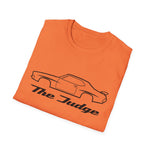 1970 GTO Judge Black Outline Silhouette Emblem Classic Car T-Shirt Fan Gift