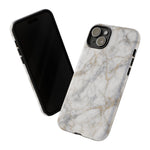 White Marble Pattern Phone Case | Tough Cover