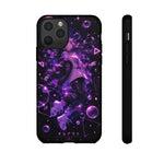 Chillout Floating Anime Girl Phone Case – Dreamy Vaporwave Aesthetic