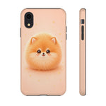 Pomeranian Kawaii Puffball Chibi Pet Dog Art Tough Phone Case