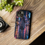 Lofi Anime Rain Street Art Tough Phone Case