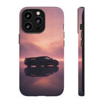 C8 Corvette Silhouette Pastel Horizon Case