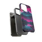 2 Rounds Canada Retina Artwork Vaporwave Phone Case – Landscape Aesthetic