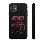 Red SS Muscle Car Monte Carlo phone case | Classic Chevy design