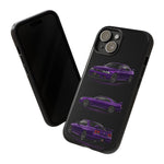 Purple R33 Skyline GTR JDM Sports Car Phone Case Tough Multi View