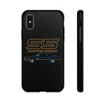 Monte Carlo SS Phone Case Black Gold Muscle Car Cover Gift Art