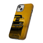 Classic Camaro SS Phone Case, Yellow 69 Muscle Car Cover, Gift for Guys