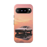 Panda AE86 Pastel Rain Reflection Tough Case