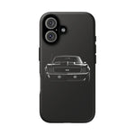 1969 Camaro Black Restomod Front Tough Phone Case Cover Gift