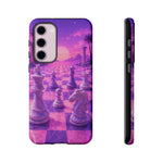 Pastel Chess Infinite Board Vaporwave Art Tough Phone Case