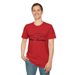 1970 GTO Judge Black Outline Silhouette Emblem Classic Car T-Shirt Fan Gift