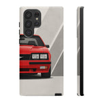 Fox Body Mustang Four-Eye Red Tough Phone Case