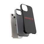 Camaro IROC-Z Retro Sunset Stripe Emblem Tough Phone Case Cover Gift