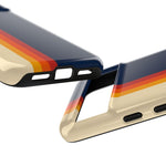 Retro Rainbow Stripe Phone Case | Tough Phone Case