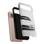 White NSX Phone Case, Retro 90s JDM Supercar Cover, Gift for Car Lovers