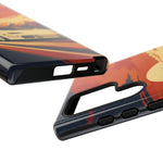 Retro Sunset Countach phone case | Sports car tough cover