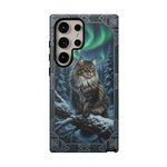 Norwegian Forest Cat Nordic Art Tough Phone Case