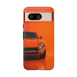 Orange 240Z Phone Case, Classic 70s JDM Sports Car Cover