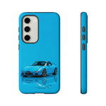 RX-7 Cyan Studio Phone Case Studio Color Match Car Art