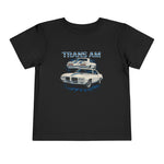 1969 Trans Am Toddler T-Shirt – Classic White & Blue Muscle Car Tee