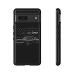 Z28 Camaro Phone Case Classic Muscle Car Patriotic Tough Cover Gift Art