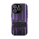 Matte Gray MK4 Supra Violet Neon Pillars Case