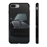 Black NSX Low-Key Minimal Tough Phone Case for 90s JDM Fans