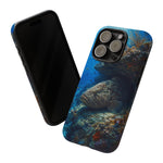Grouper Reef Phone Case, Sunbeam Ledge Marine Art Tough Cover