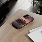 Slammed Square Body Chevy C10 Truck Tough Phone Case