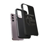 Black Squarebody ChevyTruck phone case | Lowrider Tough Cover