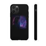 Girl at Window Night Cityphone Case | Tough Case