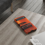 Orange Cuda Phone Case, 71 Classic Muscle Car Tough Cover
