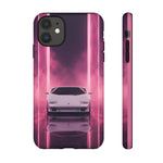 Countach Neon Wedge Phone Case Retro Supercar Tough Case