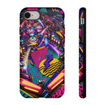 Neon 80s Pinball Pattern phone case | Tough Cases