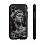 VHS Glitch Retro Art Tough Phone Case