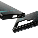 Teal S13 Silvia Phone Case, JDM Drift Infographic Spec Cover