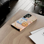 Milk Cookie Phone Case Cute Food Kawaii Tough Cover Gift Art