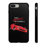 1991 Camaro Heartbeat Red Muscle Car Tough Phone Case Cover